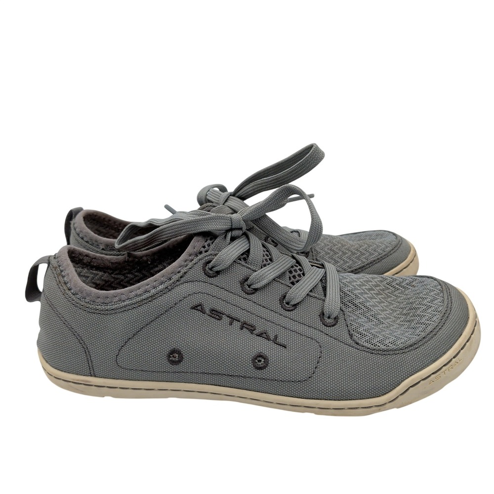 Astral Loyak Womens 7 Gray Minimalist Water Shoes Barefoot Sneakers VS202